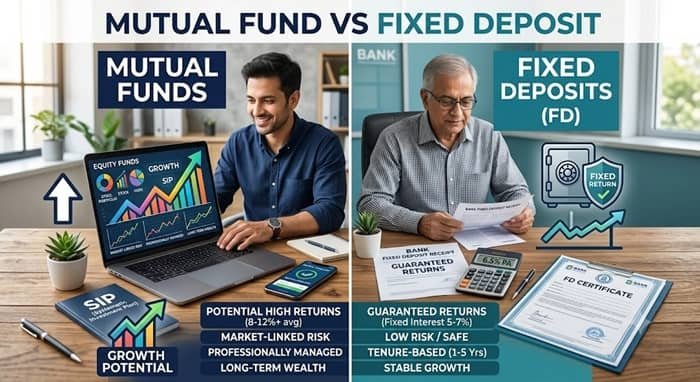 Mutual Fund vs Fixed Deposit